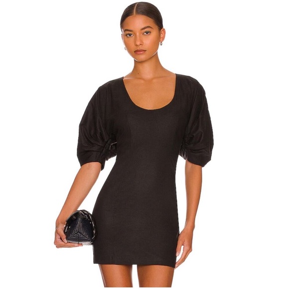 L’academie Ottilie Dress black size small - Picture 1 of 5